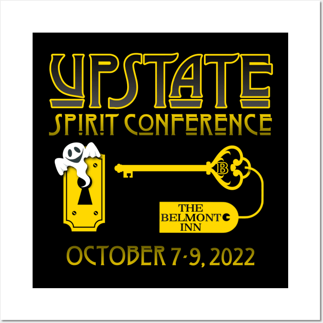 Upstate Spirit Conference Lock and Key Wall Art by Dead Is Not The End